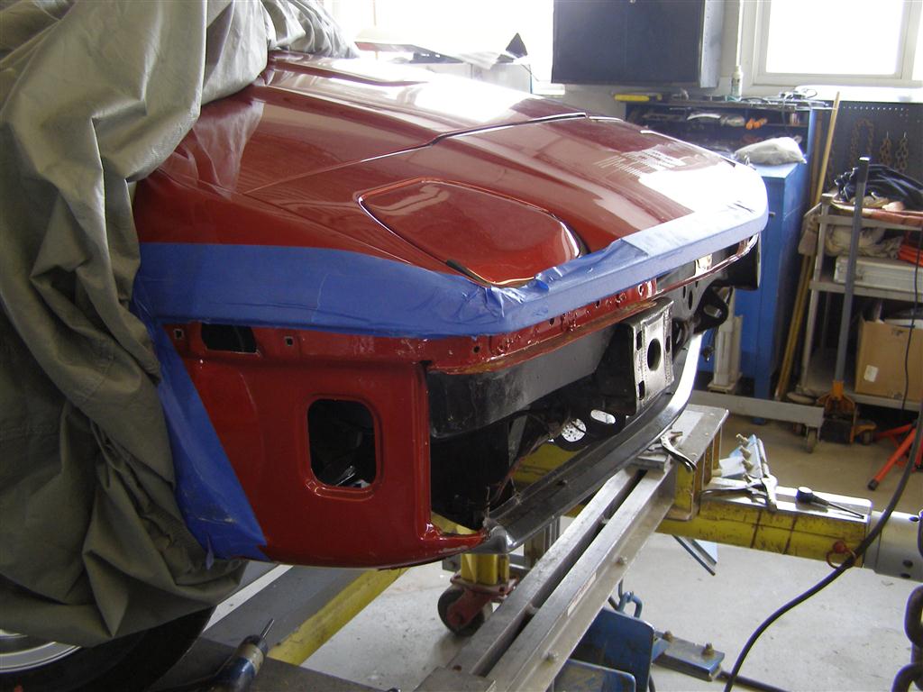 Customer TR8 morSpeed bumper fascia installation